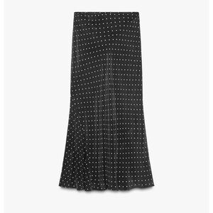 ZARA ZW COLLECTION POLKA DOT LONG SKIRT